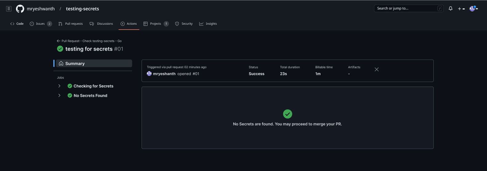 PR Check Flow Inline Detection 1